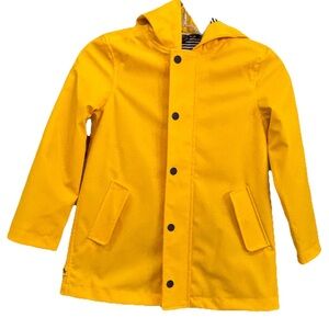 Polo Ralph Lauren Electric Yellow Rain Coat Youth Girl’s Sz. 6X